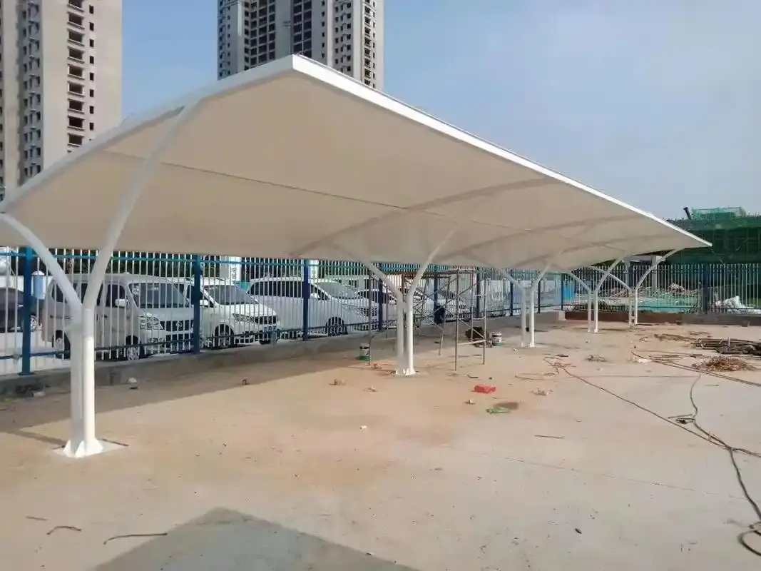 贵州赫章园区停车棚为何生锈漏水？选购膜结构先避开这三个坑